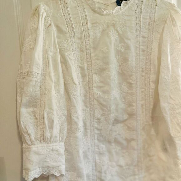Ralph Lauren Polo Lace Blouse NWOT - Picture 5 of 16